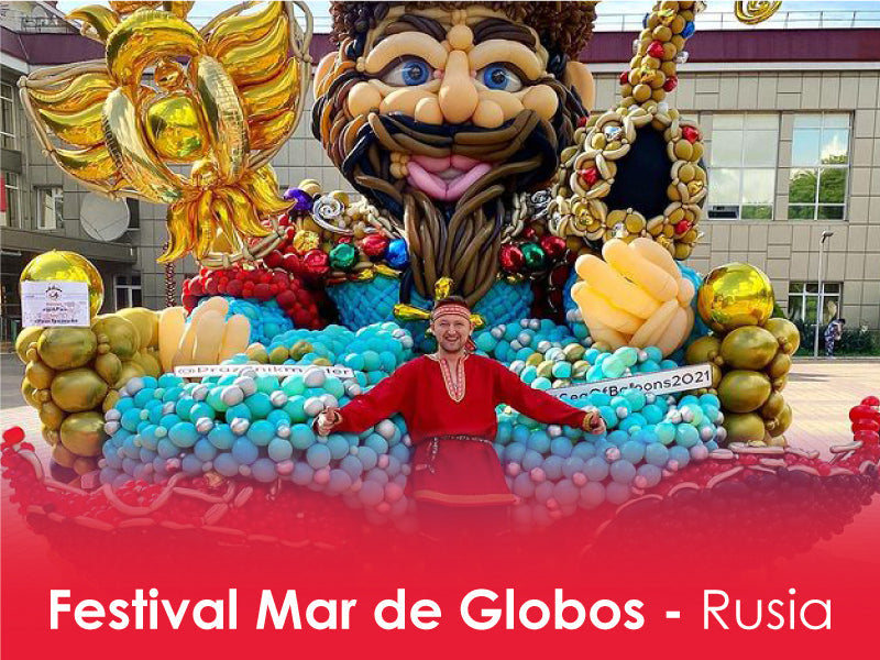 Sempertex Presente en el festival Mar de Globos de Gelendzhik Rusia 