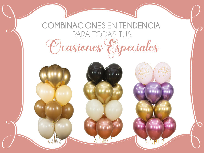 Combinaciones en tendencia para todas tus Ocasiones Especiales